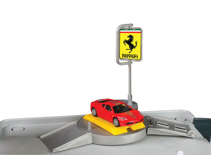 PARKING FERRARI 1:43, COMPRENANT 2 VOITURES