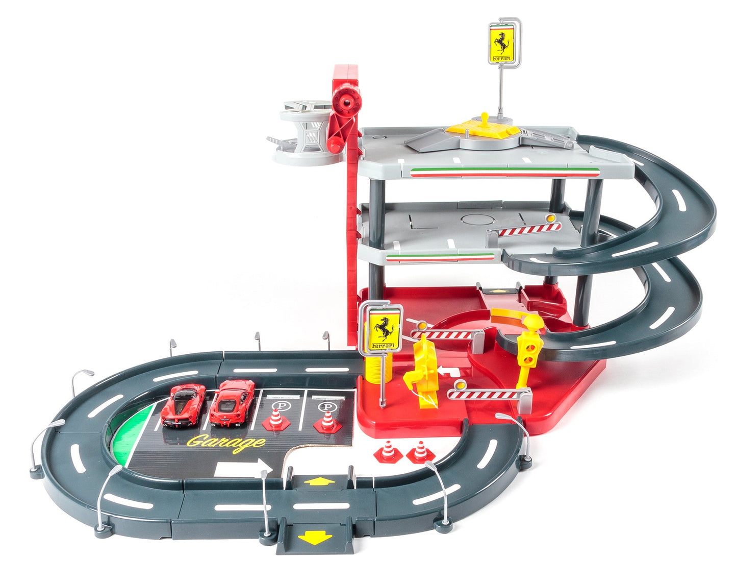 PARKING FERRARI 1:43, COMPRENANT 2 VOITURES