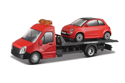 1:43 STREET FIRE ASSORTIMENT DE TRANSPORT À PLATEAU