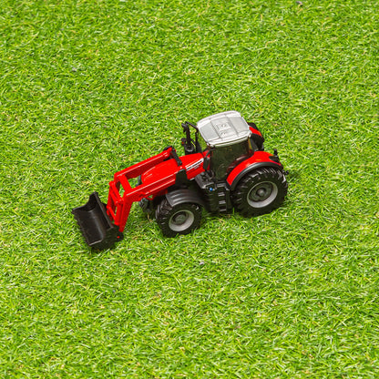 TRACTEUR MASSEY FERGUSSON 8740S DE 10 CM AVEC CHARGEUR FRONTAL