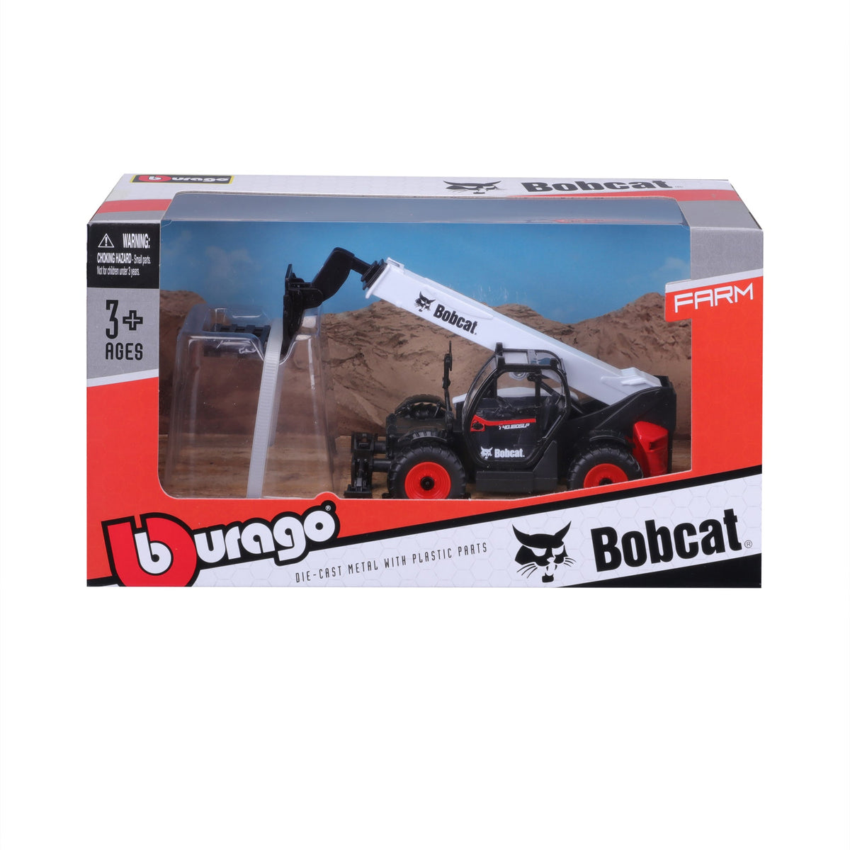 CHARIOT TÉLESCOPIQUE BOBCAT T40.180SLP 10 CM AVEC FOURCHE À PALETTE