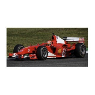 1:43 F1 FERRARI F2004 MICHAEL SCHUMACHER IN 12PC DISPENSER