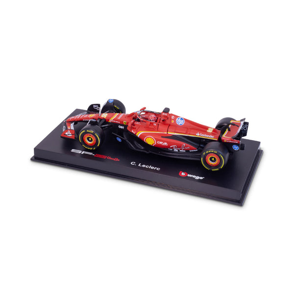 1:43 F1 2024 FERRARI SF-24 AVEC CASQUE LECLERC