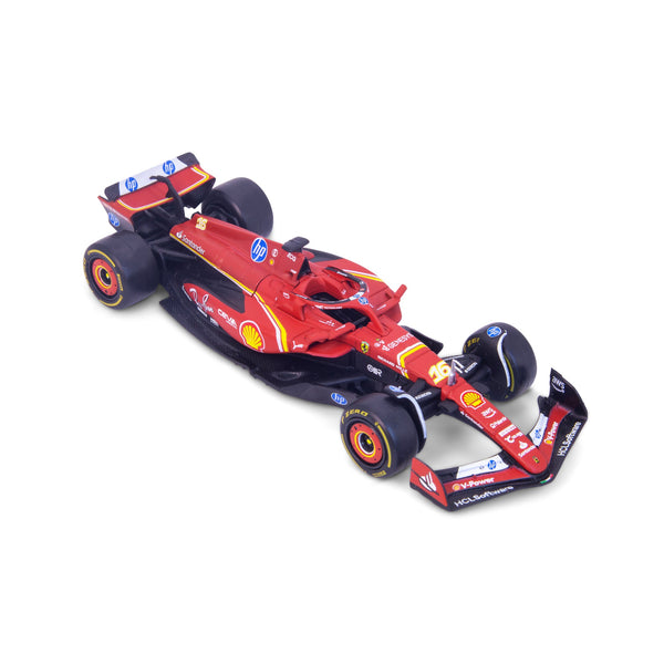 1:43 F1 2024 FERRARI SF-24 LECLERC EN DISTRIBUTEUR DE 12 PIÈCES