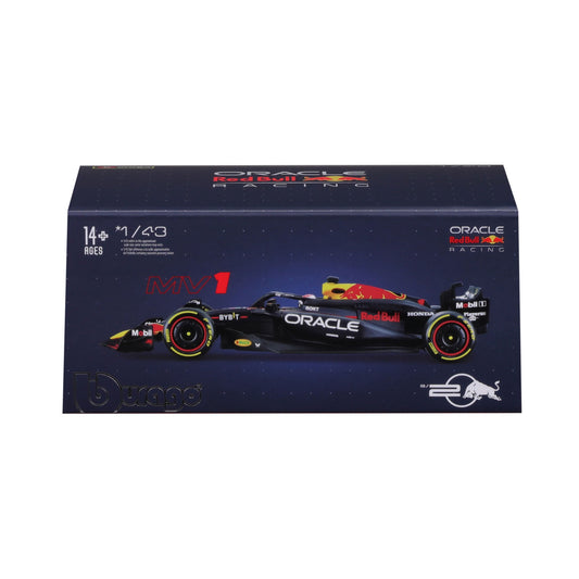 1:43 F1 RED BULL RACING RB20 2024 AVEC CASQUE VERSTAPPEN