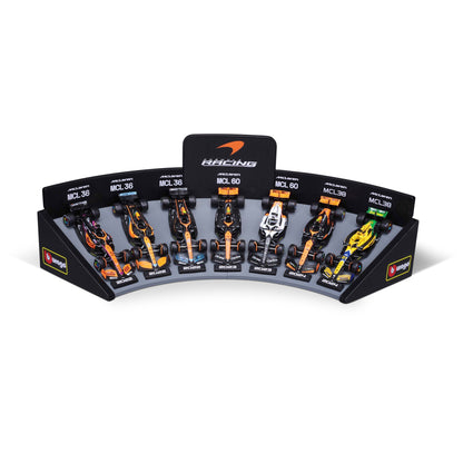 Coffret cadeau de luxe McLaren F1 1:43 avec support d'exposition