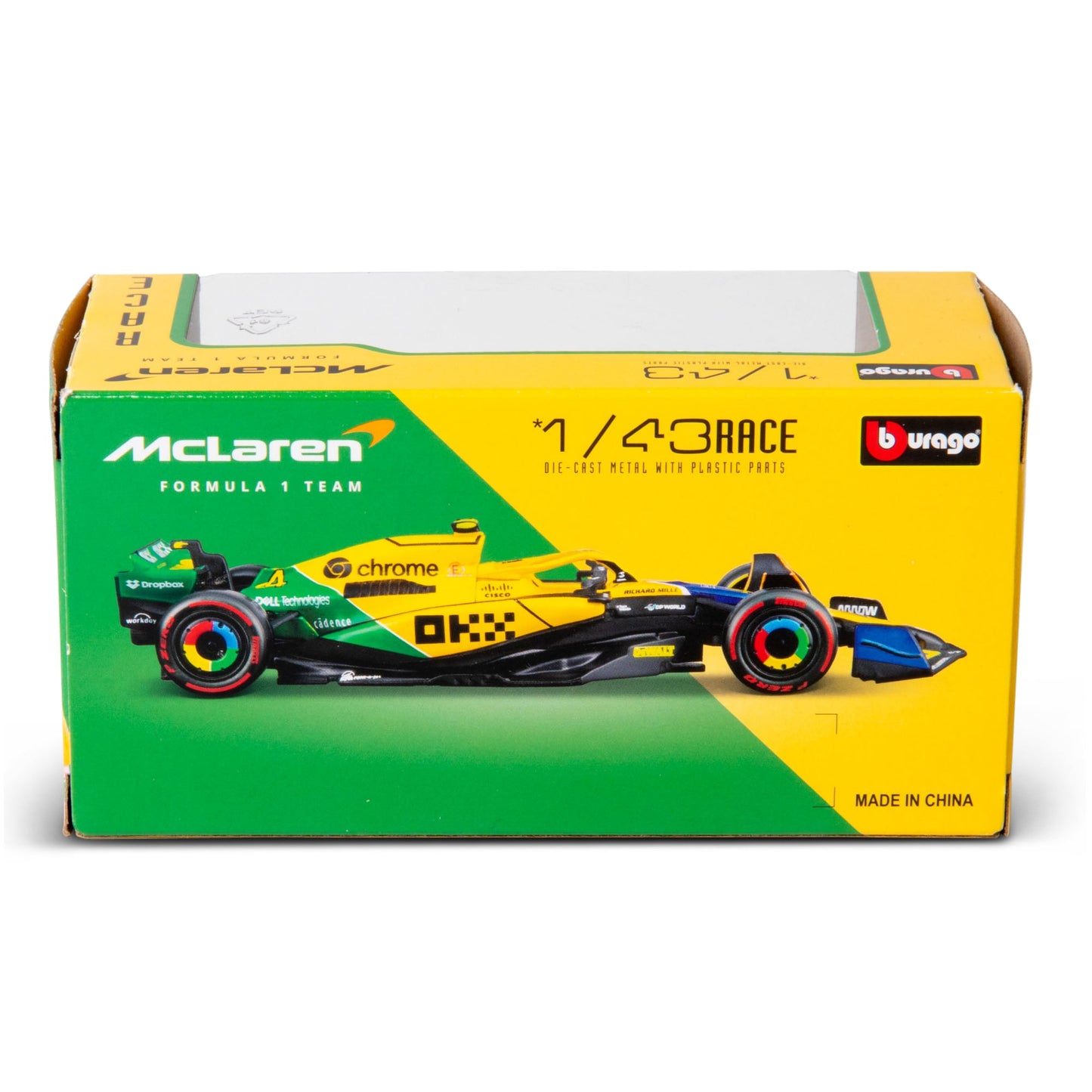1:43 F1 MCLAREN MCL38 2024 NORRIS - LIVRAISON SENNA