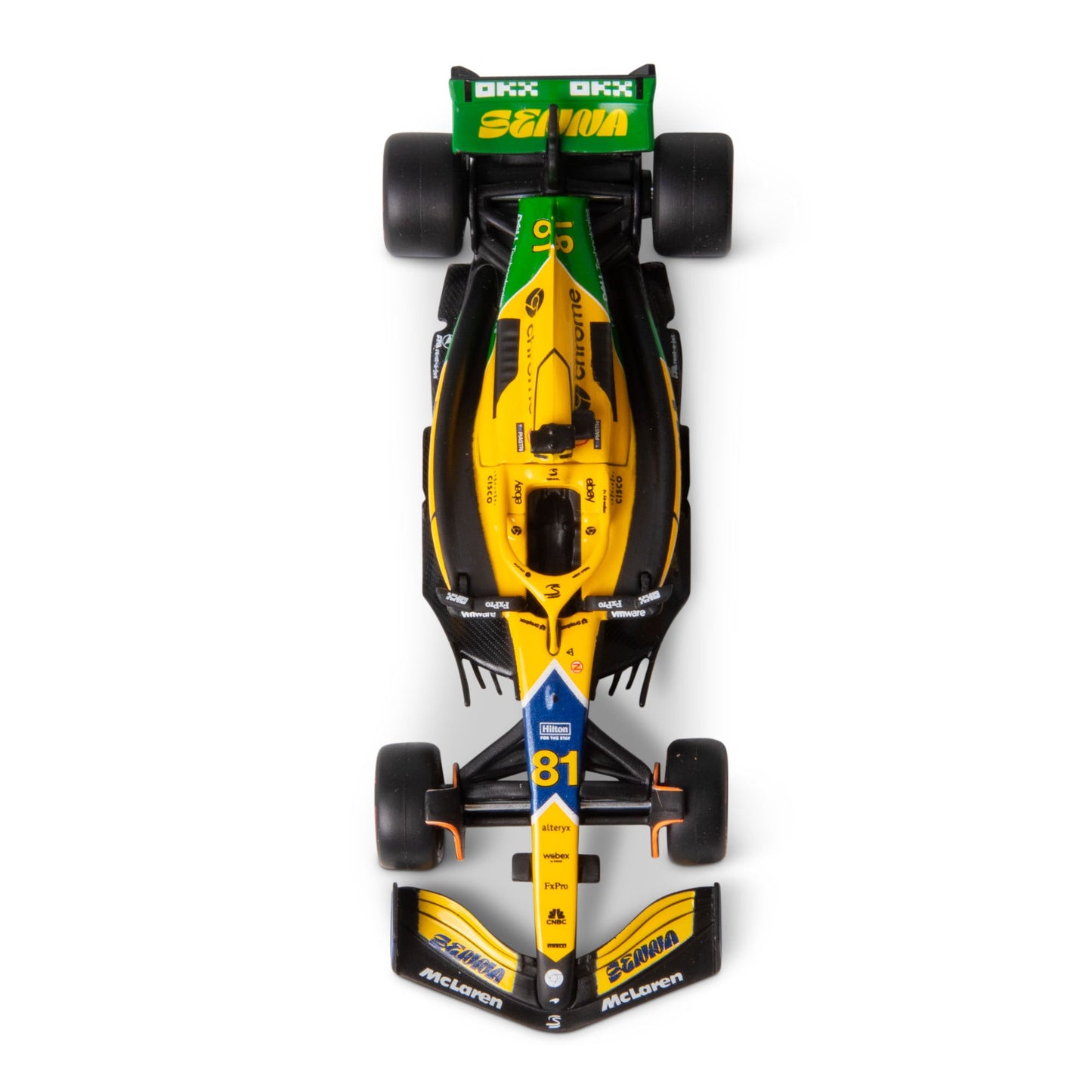 1:43 F1 MCLAREN MCL38 2024 PIASTRI - LIVRAISON SENNA