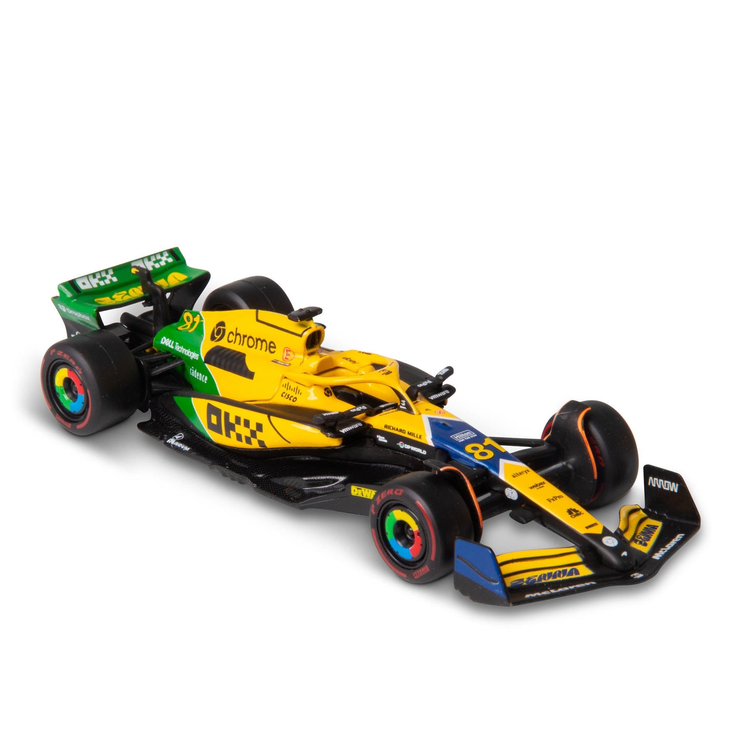 1:43 F1 MCLAREN MCL38 2024 PIASTRI - LIVRAISON SENNA