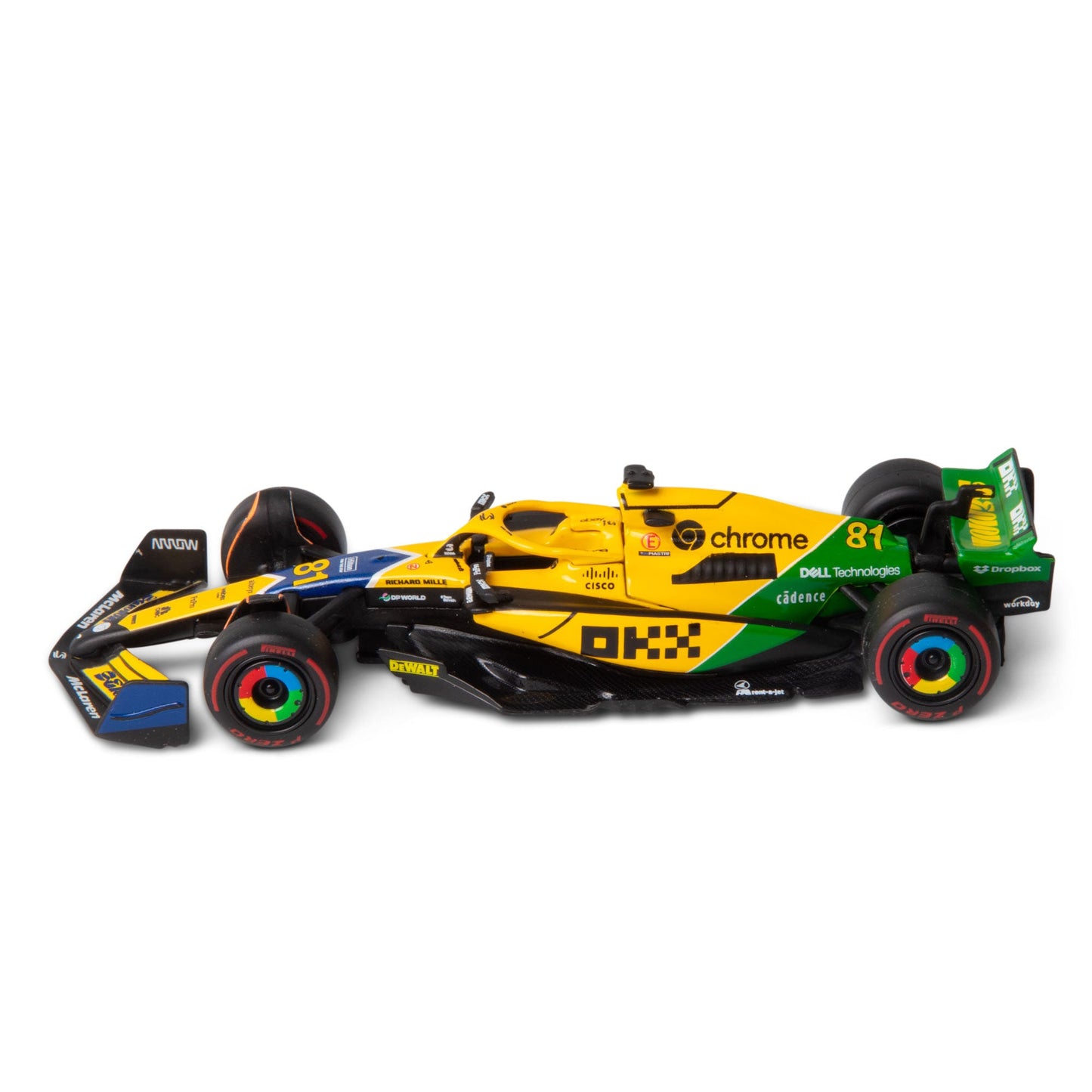 1:43 F1 MCLAREN MCL38 2024 PIASTRI - LIVRAISON SENNA