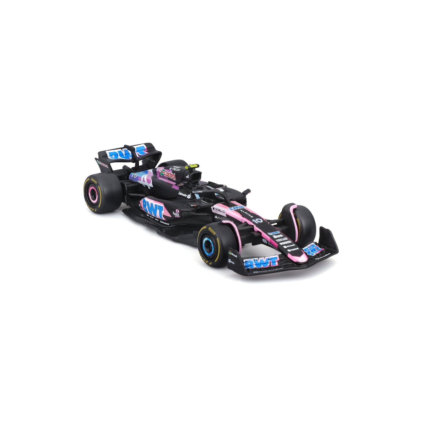 1:43 F1 BWT ALPINE F1 TEAM A524 2024 AVEC CASQUE GASLY