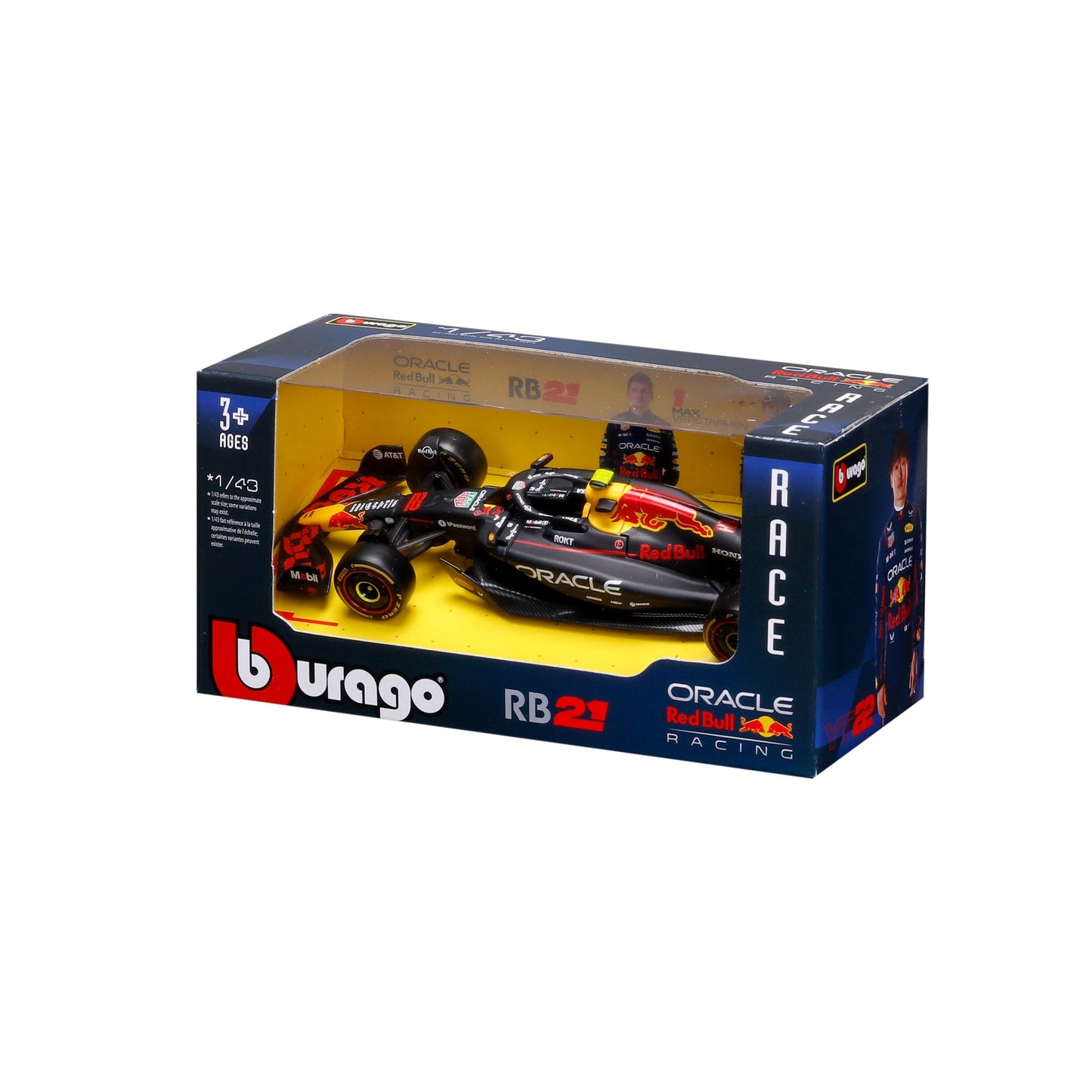 1:43 F1 RED BULL RACING RB21 2025 TSUNODA IN 12PC DISPENSER