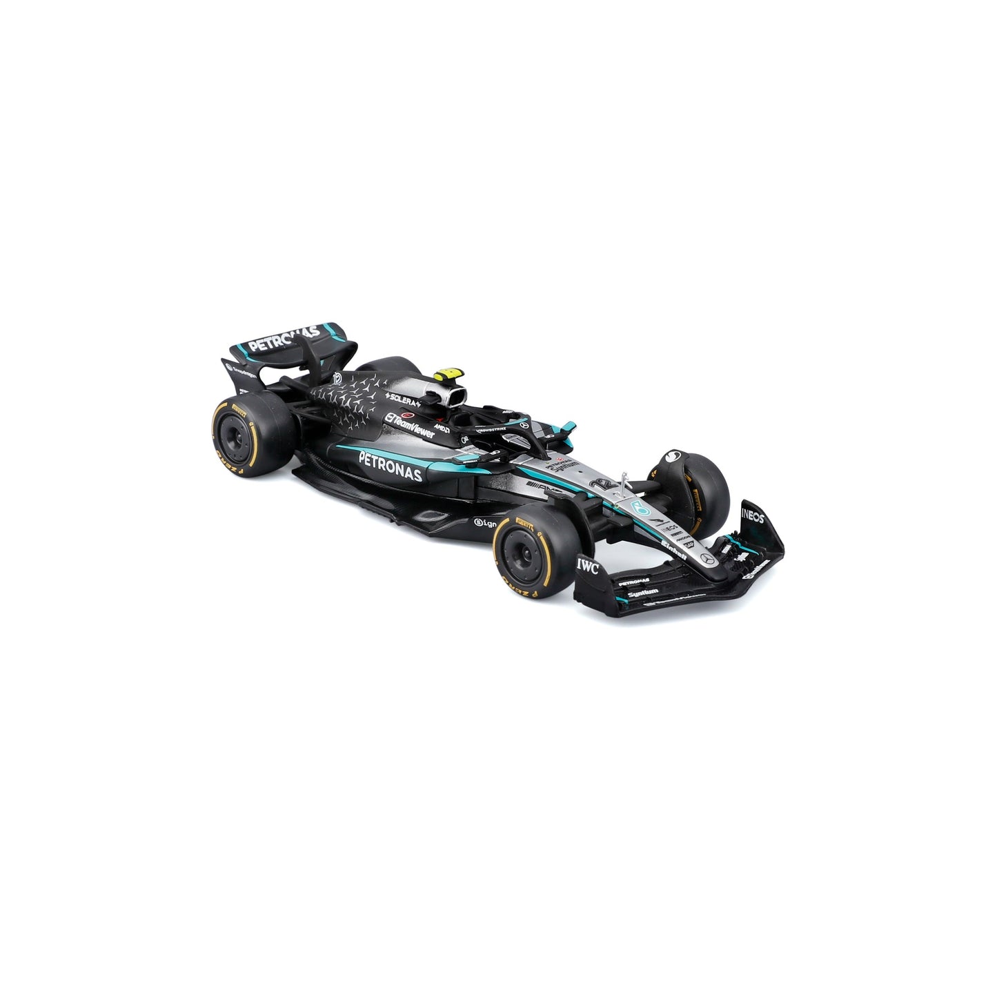 1:43 F1 MERCEDES AMG W16 2025 ANTONELLI IN 12PC DISPENSER