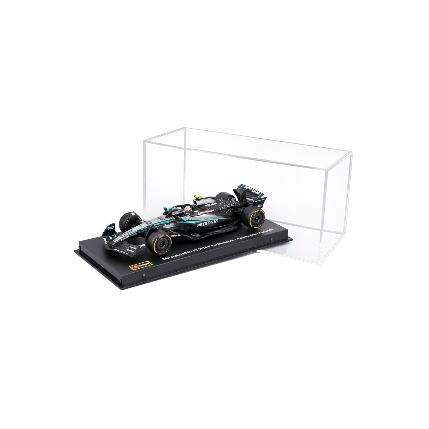 1:43 F1 MERCEDES AMG W16 2025 ANTONELLI WITH HELMET