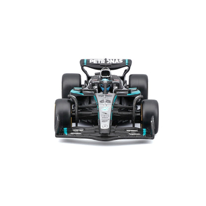1:43 F1 MERCEDES AMG W16 2025 RUSSELL WITH HELMET