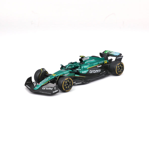 1:43 F1 ASTON MARTIN AMR25 2025 ALONSO IN 12PC DISPENSER