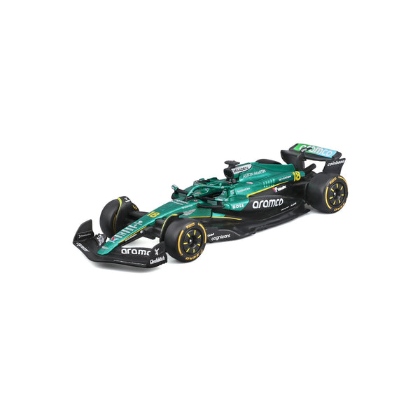 1:43 F1 ASTON MARTIN AMR25 2025 STROLL IN 12PC DISPENSER