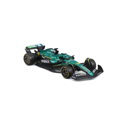 1:43 F1 ASTON MARTIN AMR25 2025 STROLL IN 12PC DISPENSER