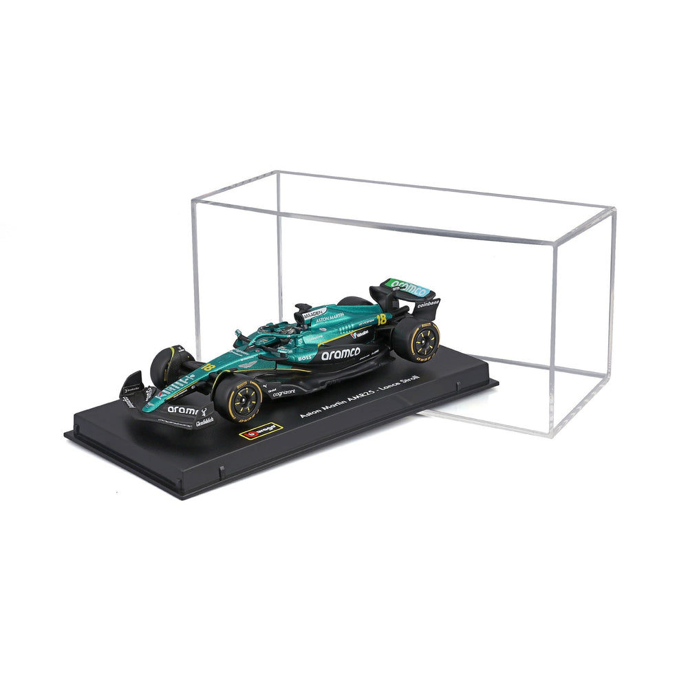 Aston Martin AMR25 F1 2025 Lance Stroll avec Casque – 1:43