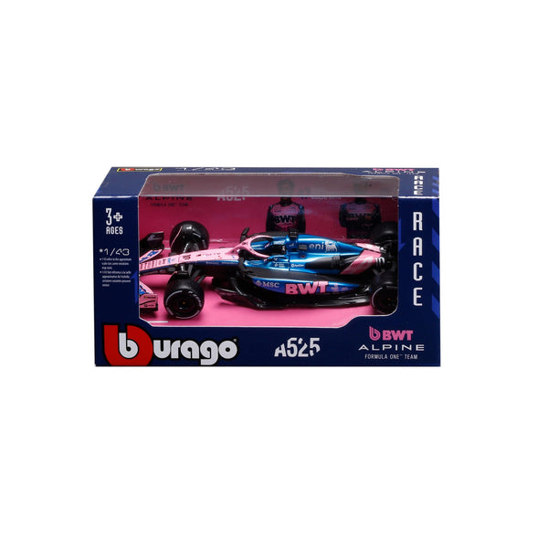 1:43 F1 BWT ALPINE A525 2025 GASLY IN 12PC DISPENSER