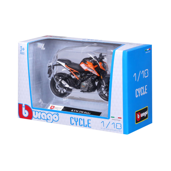 1:18 MOTORBIKE KTM 250 DUKE SPORTS BIKE