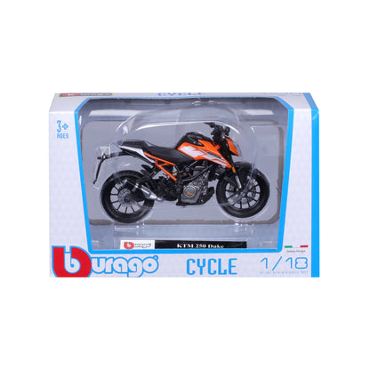 1:18 MOTORBIKE KTM 250 DUKE SPORTS BIKE