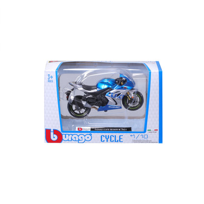 1:18 MOTORBIKE SUZUKI GSX-R 1000 SPORTS BIKE