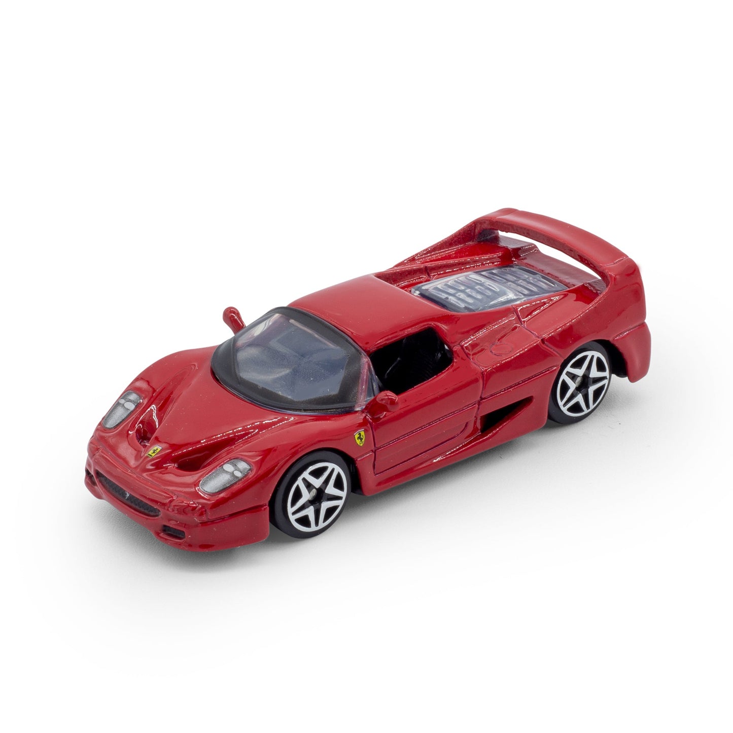 PACK DE 5 VÉHICULES FERRARI RACE AND PLAY 1:64