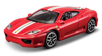 PACK DE 5 VÉHICULES FERRARI RACE AND PLAY 1:64