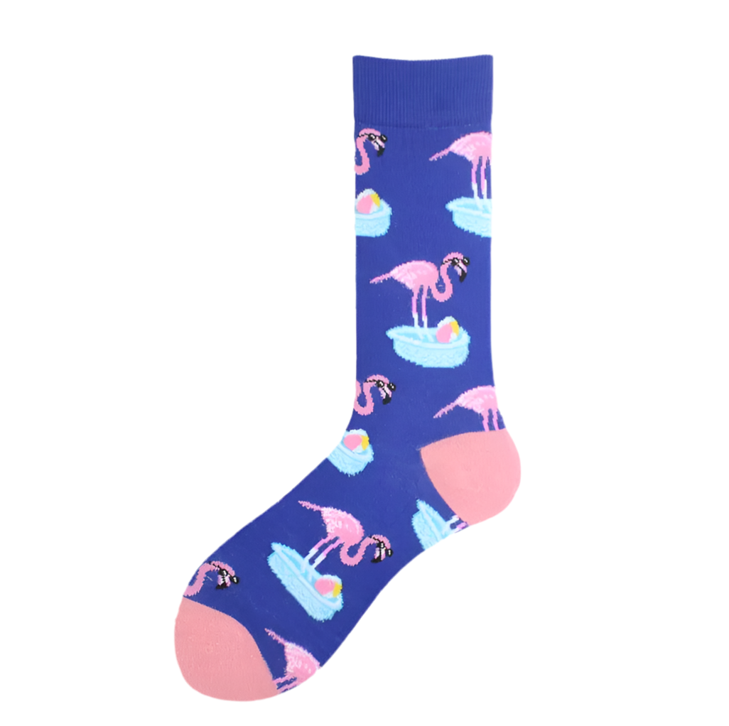 chaussettes flamant lunettes de soleil mrcol