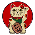 Pin’s Chat Chanceux Soleil Levant