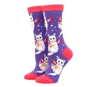 Chaussettes Chats Ailés