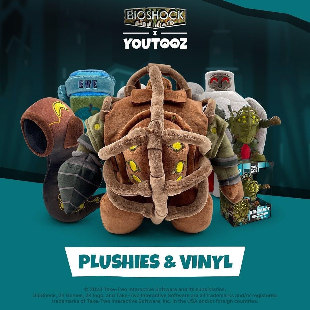 Bioshock Vinyl figurine Peluche Adam Plasmid Youtooz 2K Games