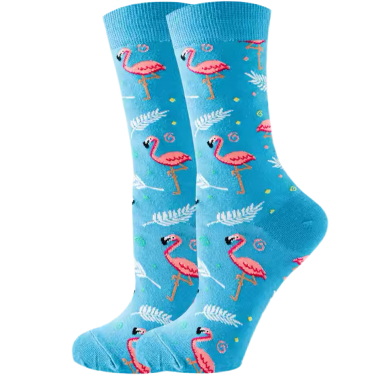 Chaussettes Flamant Rose Femme