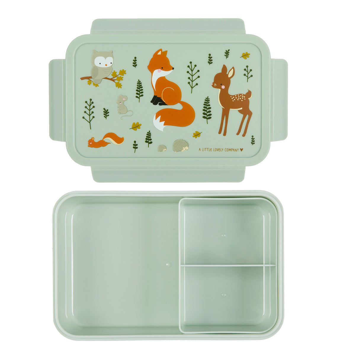 Boîte à déjeuner bento - Amis de la forêt – vue 3 – A Little Lovely Company