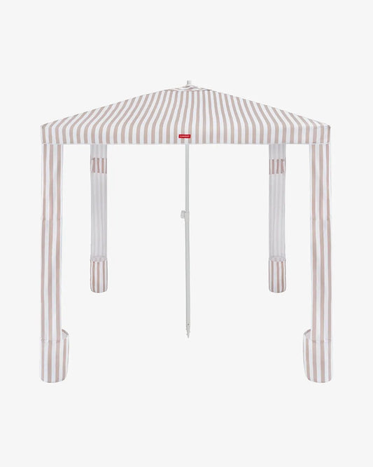 Toldo de playa con bolsillos de arena – SUNGOLD