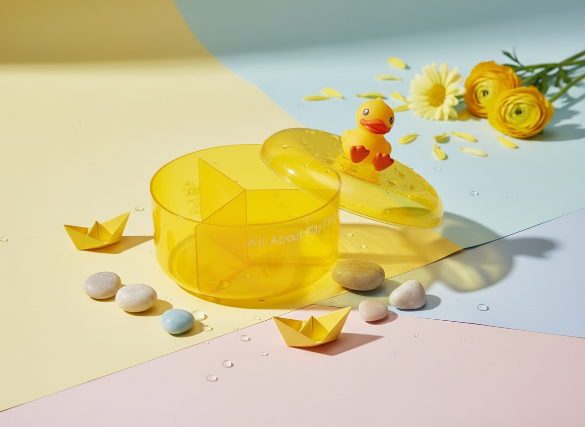 Duck candy box