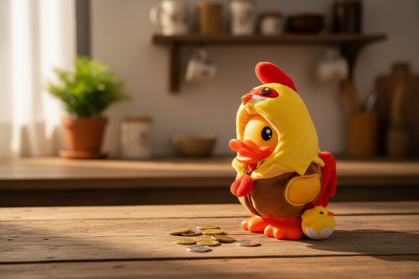 Tirelire Canard Coq