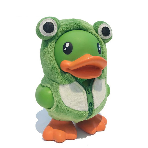 Salvadanaio a forma di rana verde