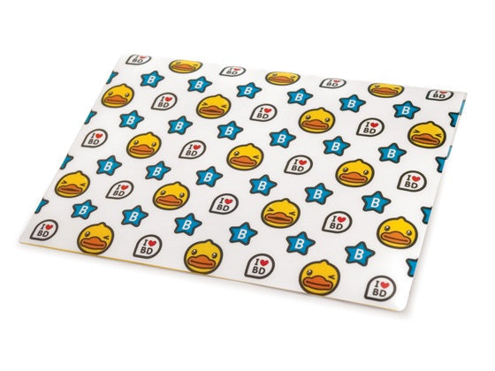 Camicia di plastica Anatra bianca