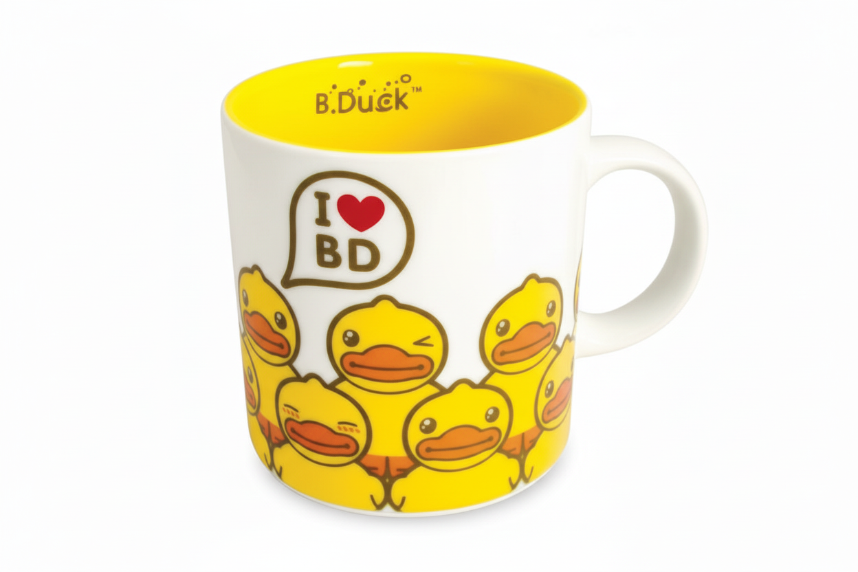 Caneca pato eu amo bd