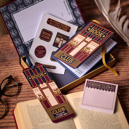 Coffret papeterie Book Club