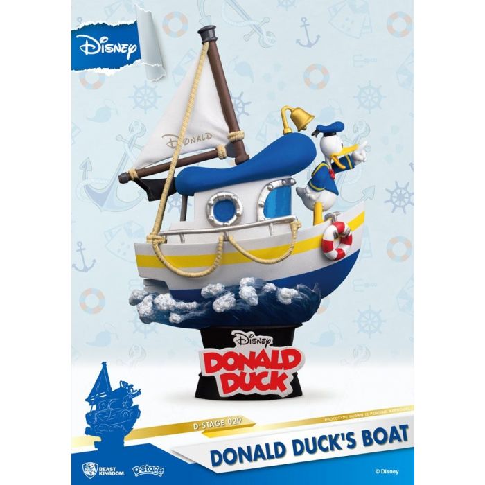 Diorama D-Stage El barco del pato Donald