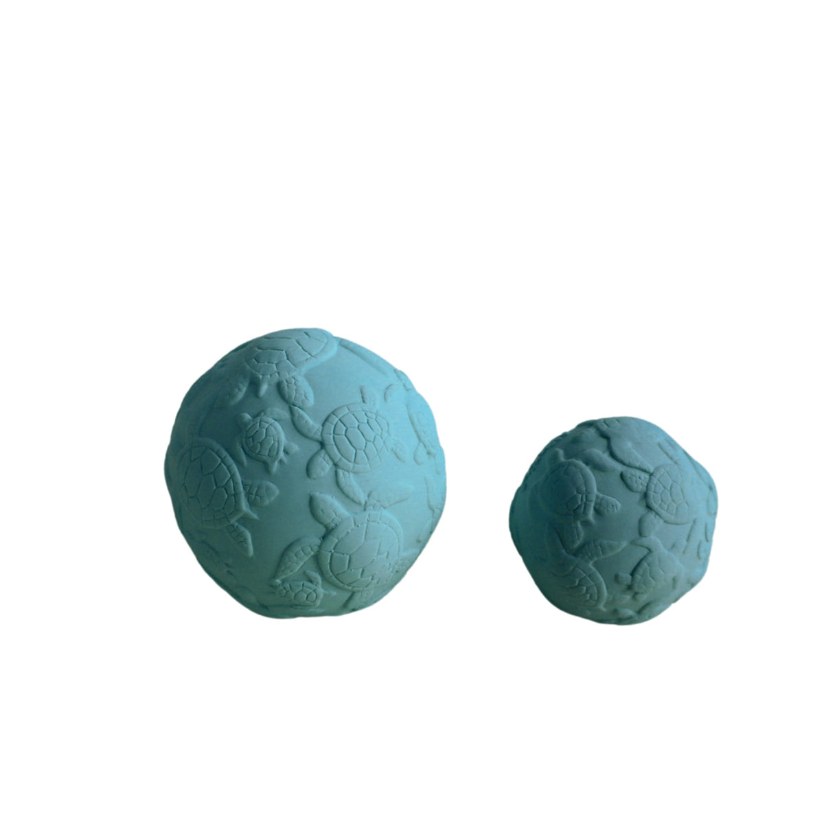 Lot de 2 balles sensorielles Tortues Bleu - Natruba