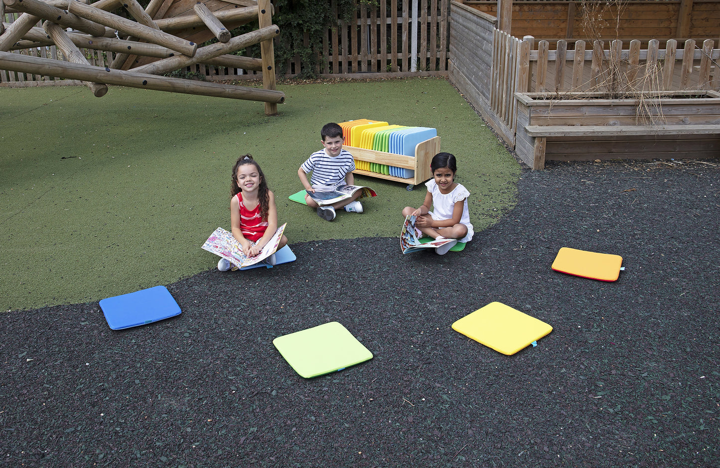 Rainbow™ Square Mats & Tuf 2™ Trolley