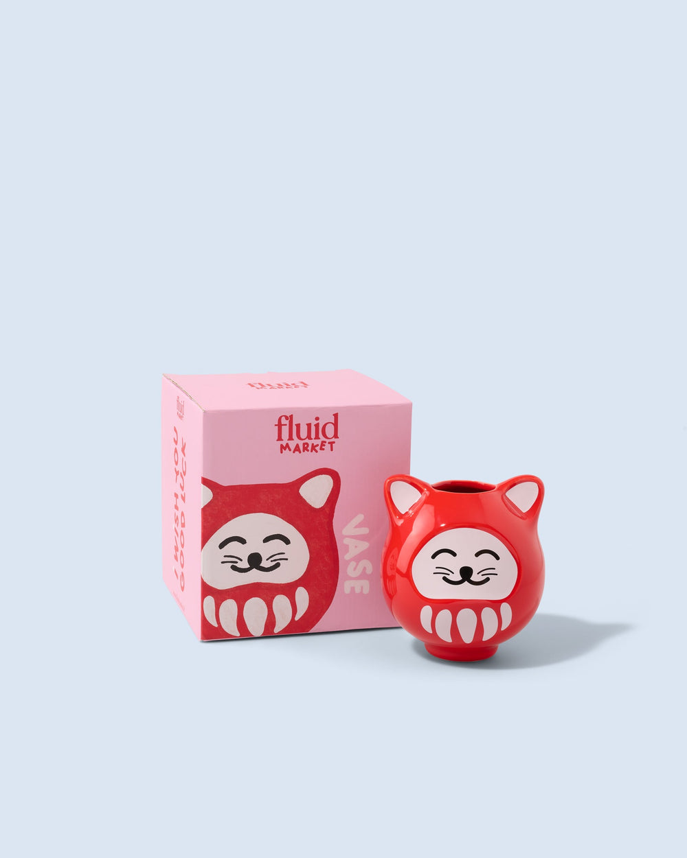 Daruma Vase