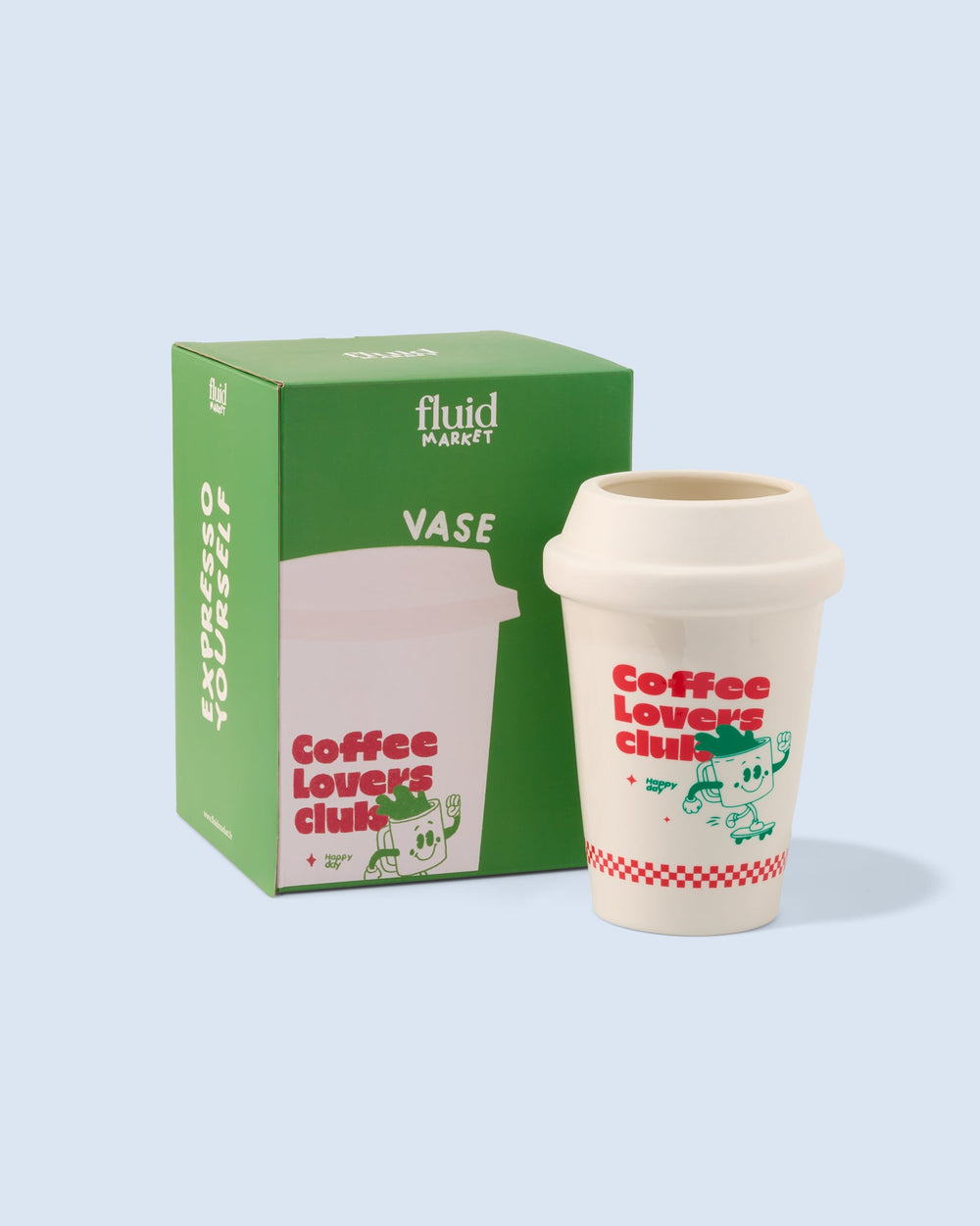 Jarrón Taza de Café