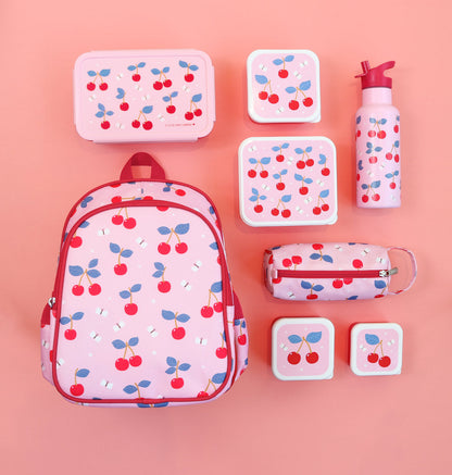 Sac à dos enfant - Cerises – vue 5 – A Little Lovely Company