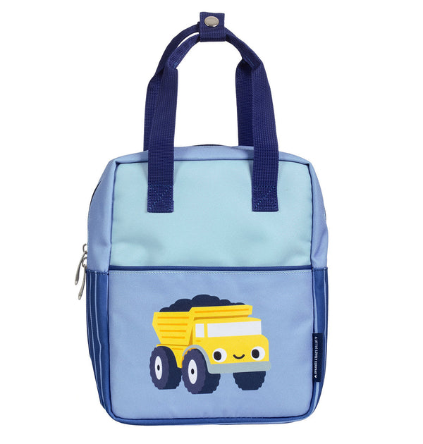 Petit sac à dos carré enfant - Camion-benne – A Little Lovely Company
