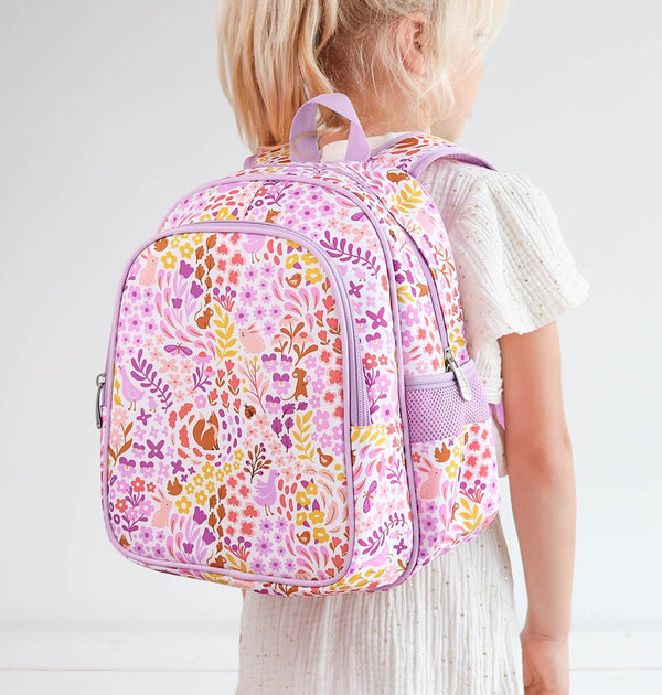 Sac à dos enfant - Jardin fleuri – vue 2 – A Little Lovely Company